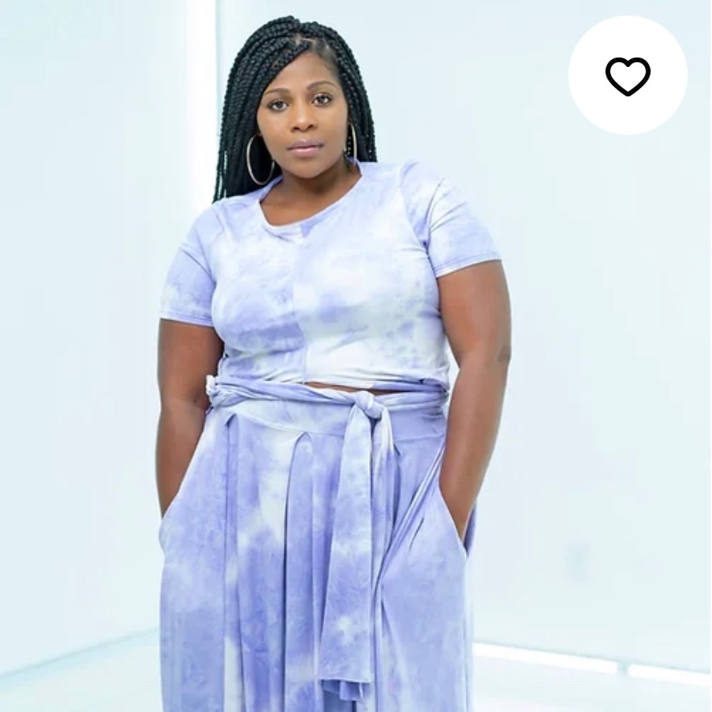 “In the Clouds” skirt set
